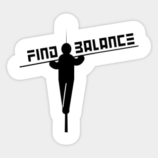 Find Balance Sticker